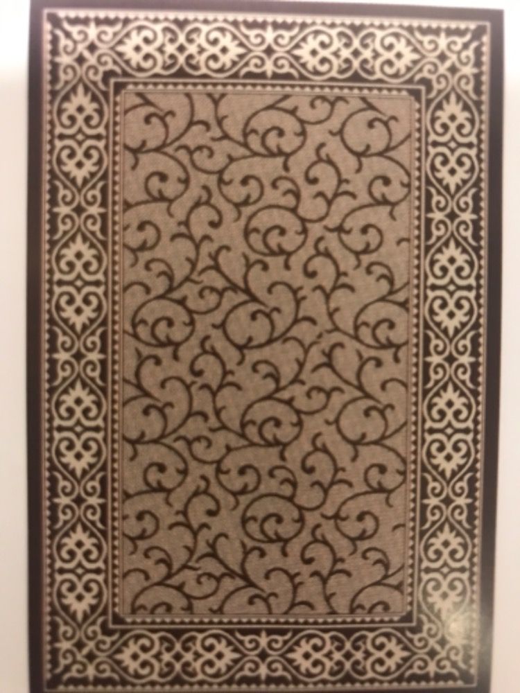 Kusový koberec Naturalle 1918-19 tmavě hnědý  sisal 160x230cm