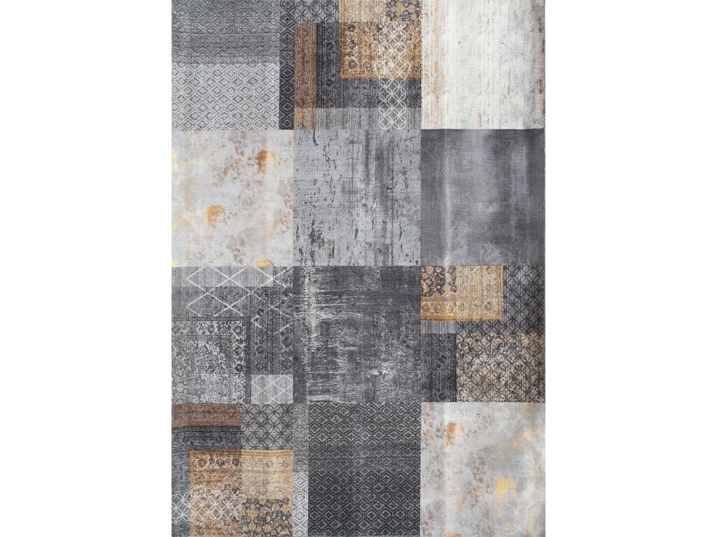 Kusový koberec EDESSA / 1300 GREY (TAŠKA) 120x170cm
