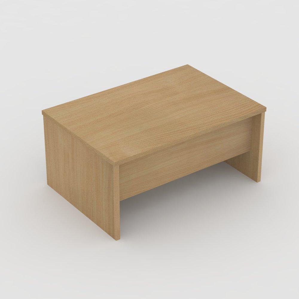 Konferenční stolek REA 6 s funkcí a úložným prostorem - buk