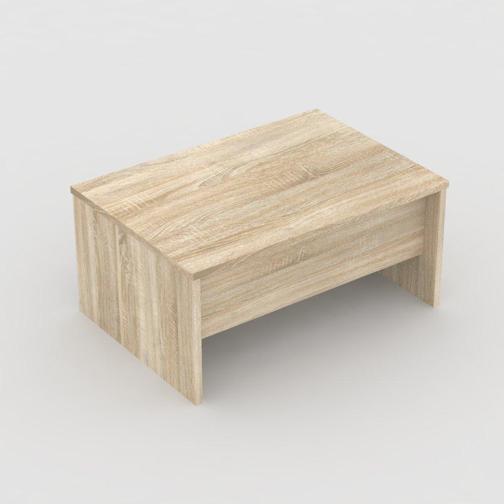 Konferenční stolek REA 6 s funkcí a úložným prostorem - dub bardolino