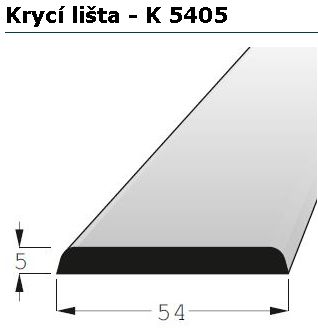 Spálenský dřevěná krycí lišta K5405/2000