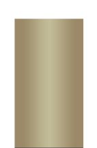 Přechodová lišta hliníková samolepící oblá světlá bronz š. 3cm - d. 270cm 